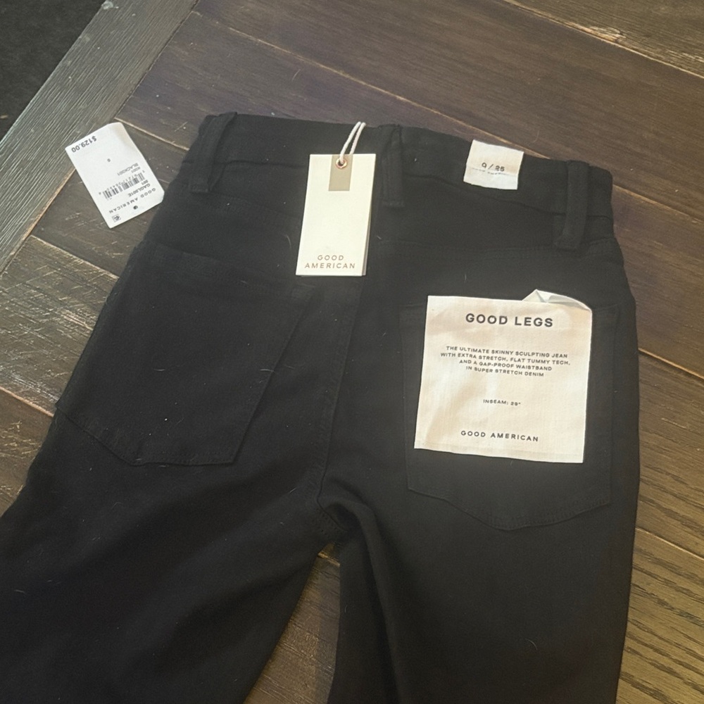 Good American Classic Black jeans